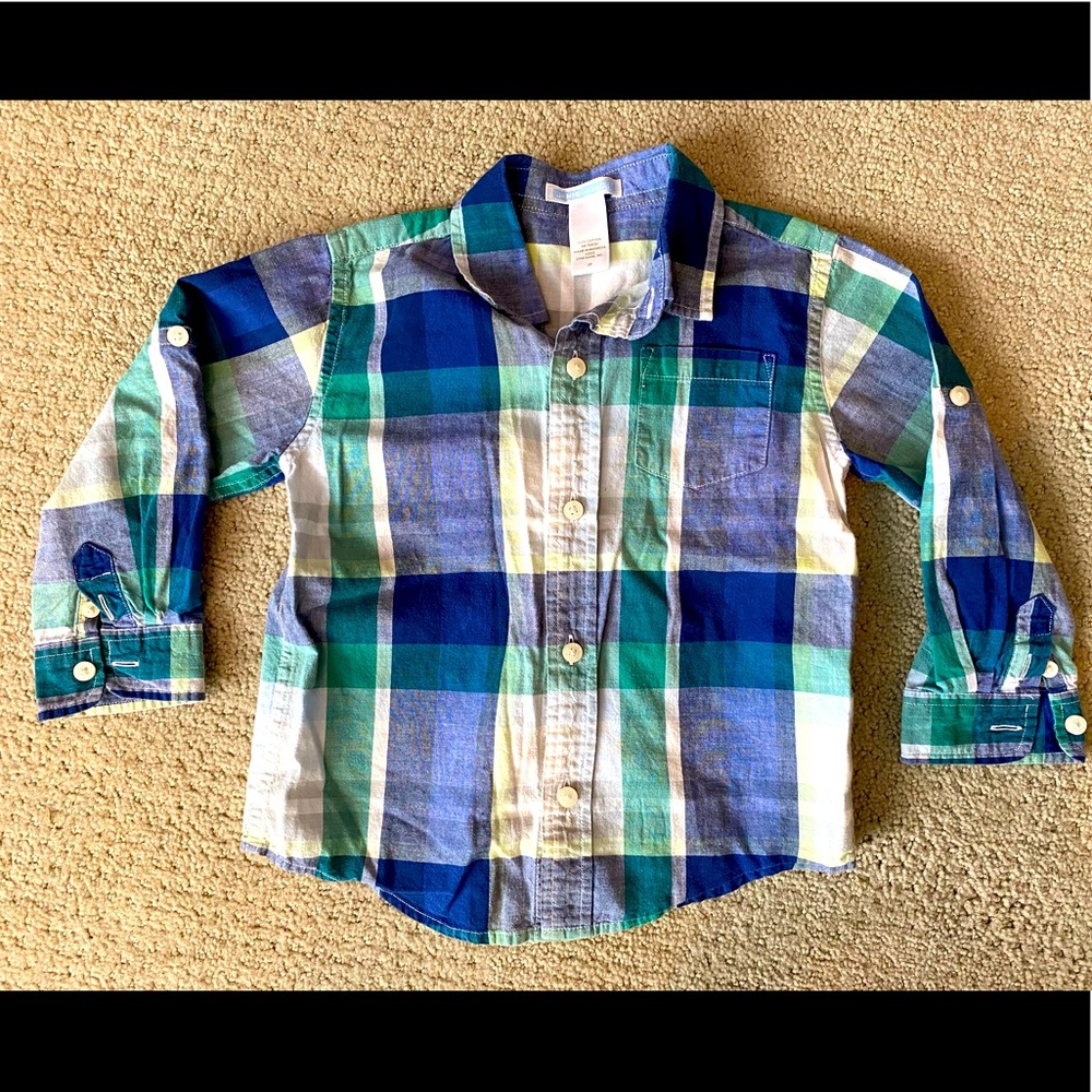 Janie & Jack Botton Down Shirt 2T